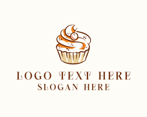 Muffin - Cupcake Bakery Dessert logo design