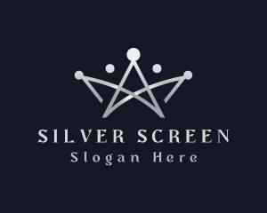 Silver Deluxe Crown  Logo