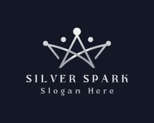 Silver - Silver Deluxe Crown logo design