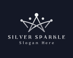 Silver - Silver Deluxe Crown logo design