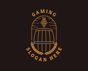 Wine - Grape Winery Alcohol logo design