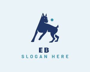 Blue Dog Trainer Logo