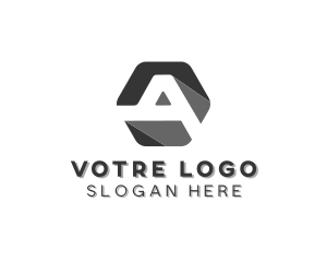 Professional - Hexagon Business Letter A logo design