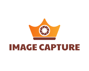 Capture - Camera Shutter Crown logo design
