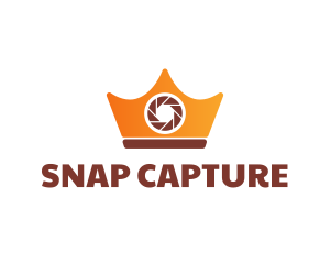 Capture - Camera Shutter Crown logo design
