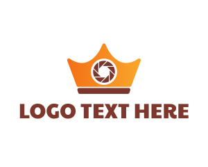 Blog - Camera Shutter Crown logo design