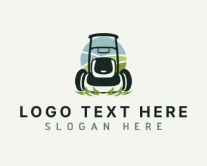 Tool - Landscaping Lawn Mower logo design