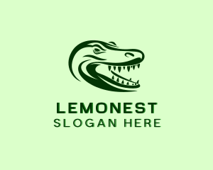 Lizard - Animal Komodo Dragon logo design