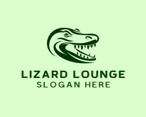 Animal Komodo Dragon logo design