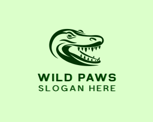 Animal Komodo Dragon logo design