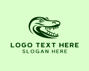Safari - Animal Komodo Dragon logo design