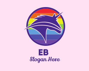 Fairy Tale - Unicorn Gender Equality logo design