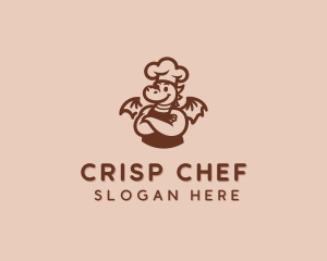 Dragon Chef Cook logo design