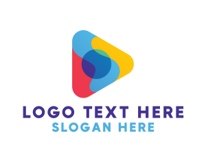 Music - Colorful Mobile Player App logo design