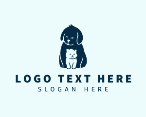 Fur - Dog Kitten Pet logo design
