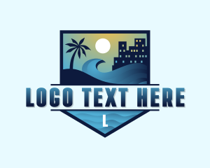 Tide - City Beach Getaway logo design