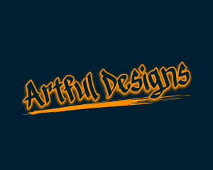 Graffiti Street Art logo design