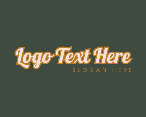 Generic - Retro Cursive Business logo design