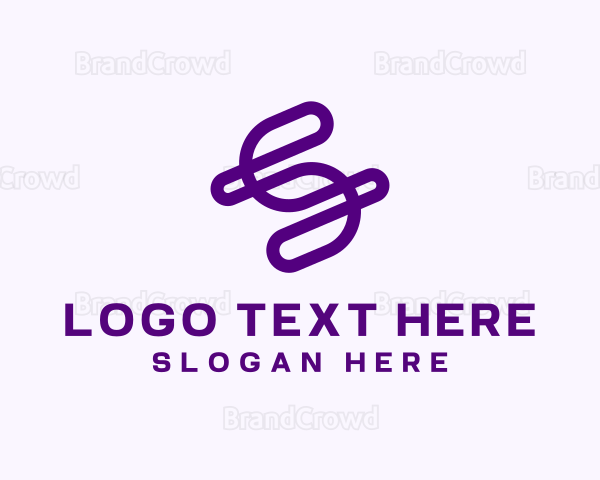 Letter S Advertising Agency Logo