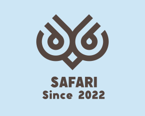 Owlet - Forest Owl Bird logo design