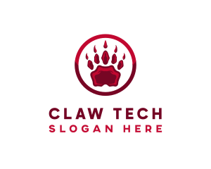 Claw - Wild Animal Paw logo design