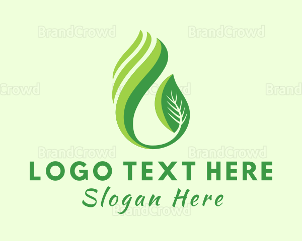 Leaf Farm Landscaping Logo