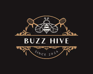 Honey Bee Ornament logo design