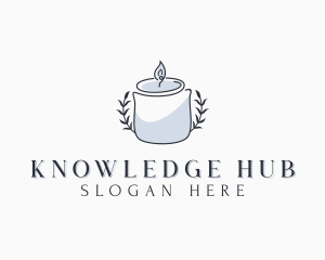 Interior Designer - Wellness Spa Candle logo design