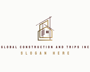 Home Architect Construction logo design
