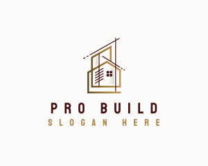 Home Architect Construction logo design