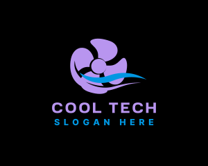 Fridge - Industrial Ventilation Propeller logo design