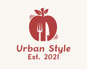 Nutritionist - Red Apple Diner logo design