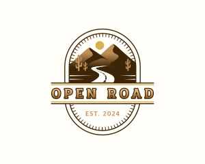 Desert Mountain Road logo design