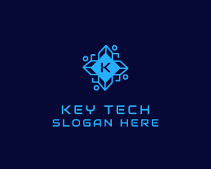 Digital Tech Circuit logo design