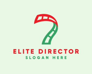 Director - Film Reel Number 7 logo design