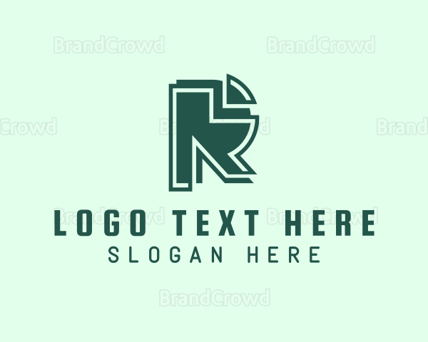 Modern Letter R Business Agency Logo