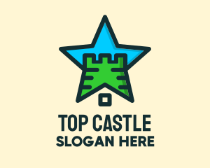 Star Castle Fortress logo design