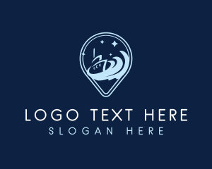 Leave - Yacht Night Trip logo design