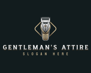 Gentleman Razor Barbershop logo design