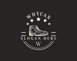 Formal Vintage Shoe Logo