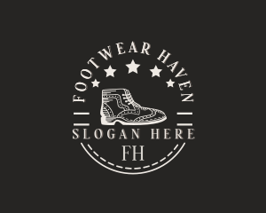 Boots - Formal Vintage Shoe logo design