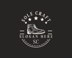 Shoemaking - Formal Vintage Shoe logo design