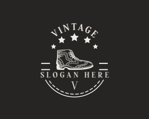 Formal Vintage Shoe logo design