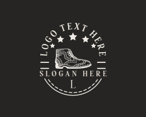 Formal Vintage Shoe Logo