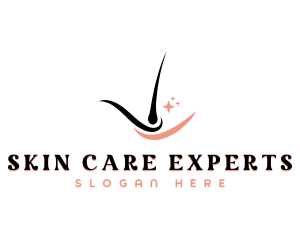 Beauty Skin Follicle logo design