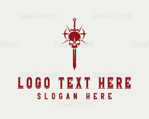 Sword Skull Weaponry Logo