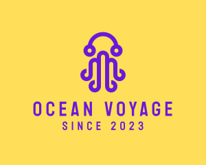 Octopus Ocean Aquarium logo design