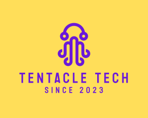 Tentacle - Octopus Ocean Aquarium logo design