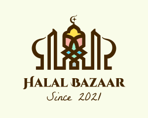 Islamic Mosque Architecture logo design