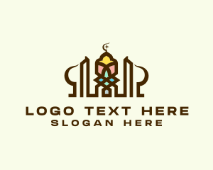 Building - Islamic Mosque Architecture logo design